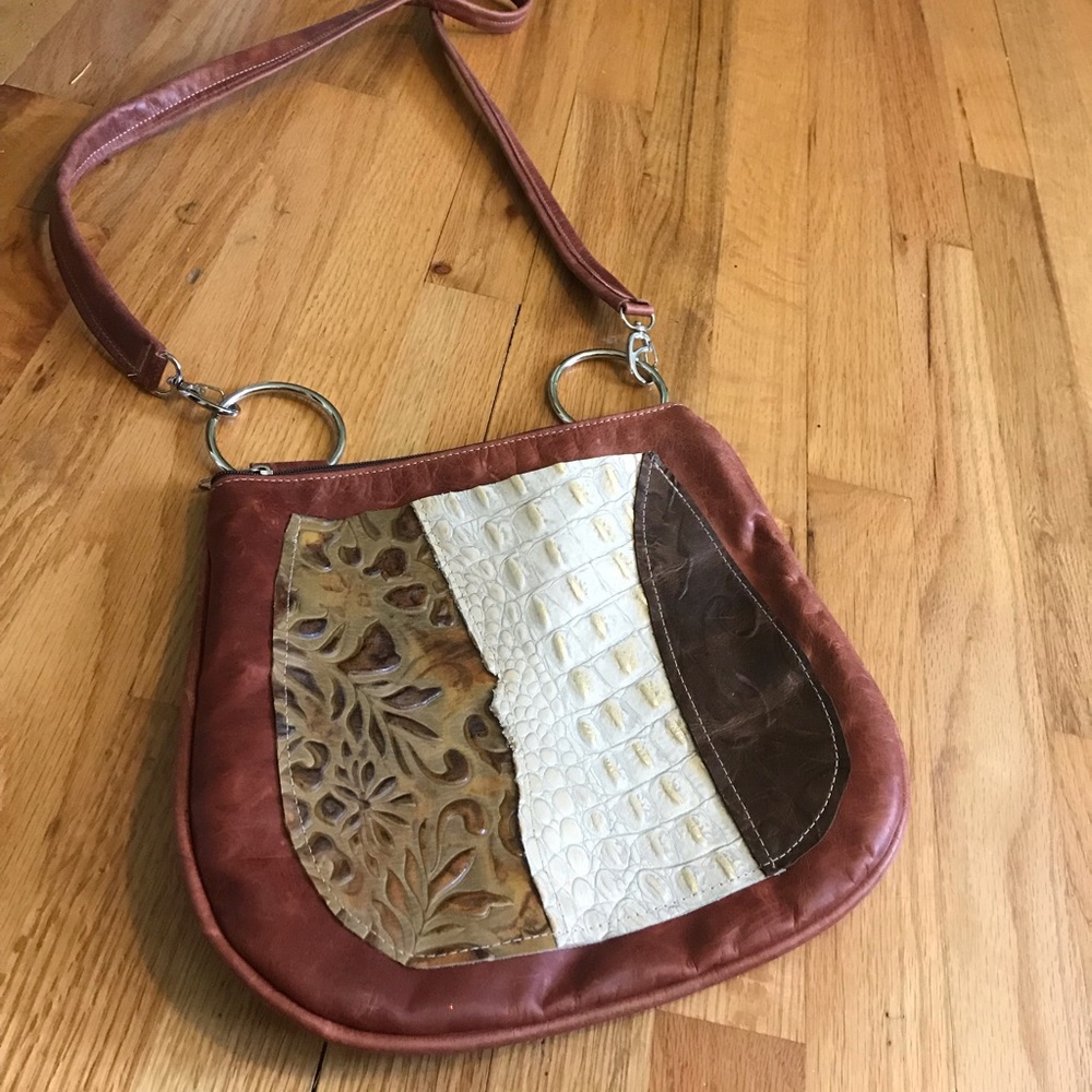 Boho Crossbody Leather Purse